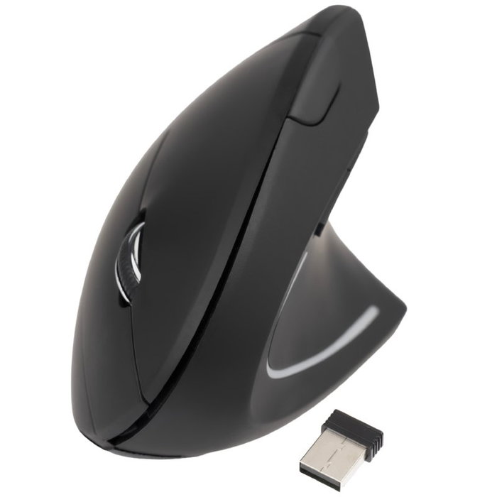 Tooq Ratón Inalámbrico Ergonómico Vertical TQMWG-1104-B